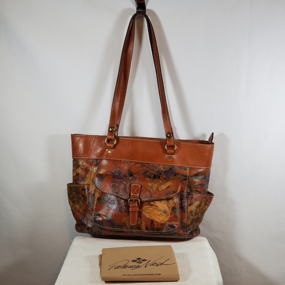 Patricia Nash Floral Bolsena Bag - Picture 2 of 12